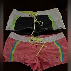 Set of two Hollister shorts ,size large